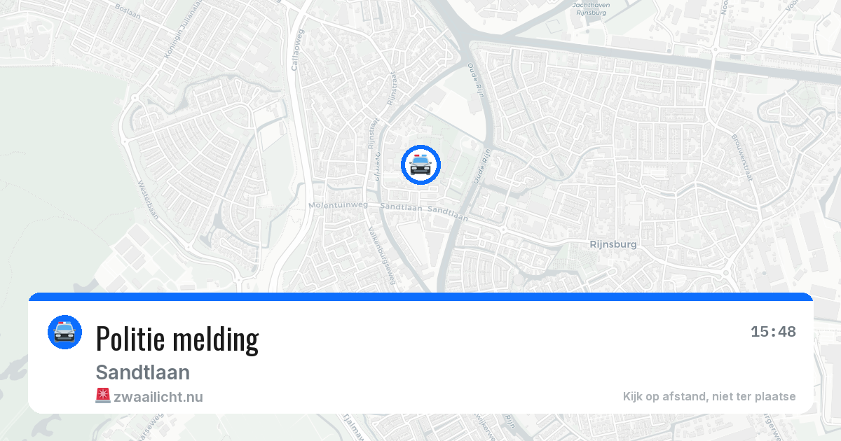 Politie melding — 16 jul 2026