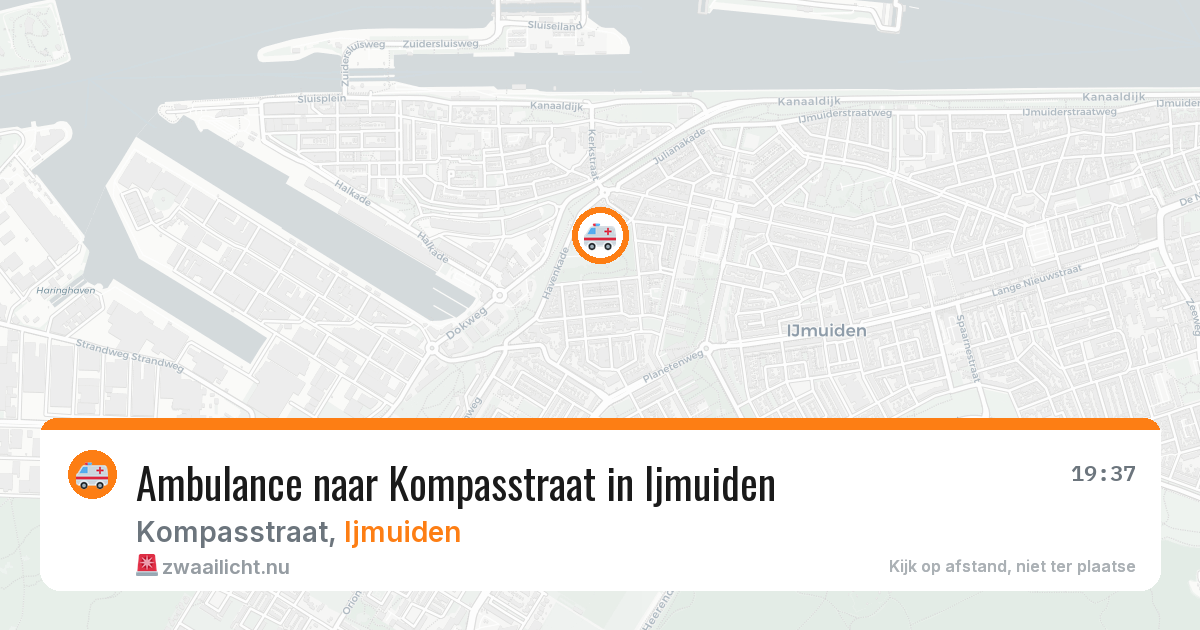 Ambulance naar Kompasstraat in Ijmuiden — 13 feb 2026