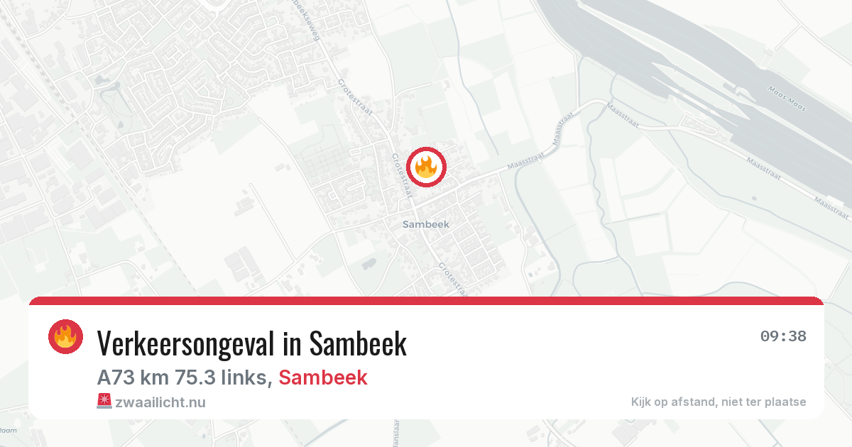 Verkeersongeval in Sambeek — 6 feb 2026