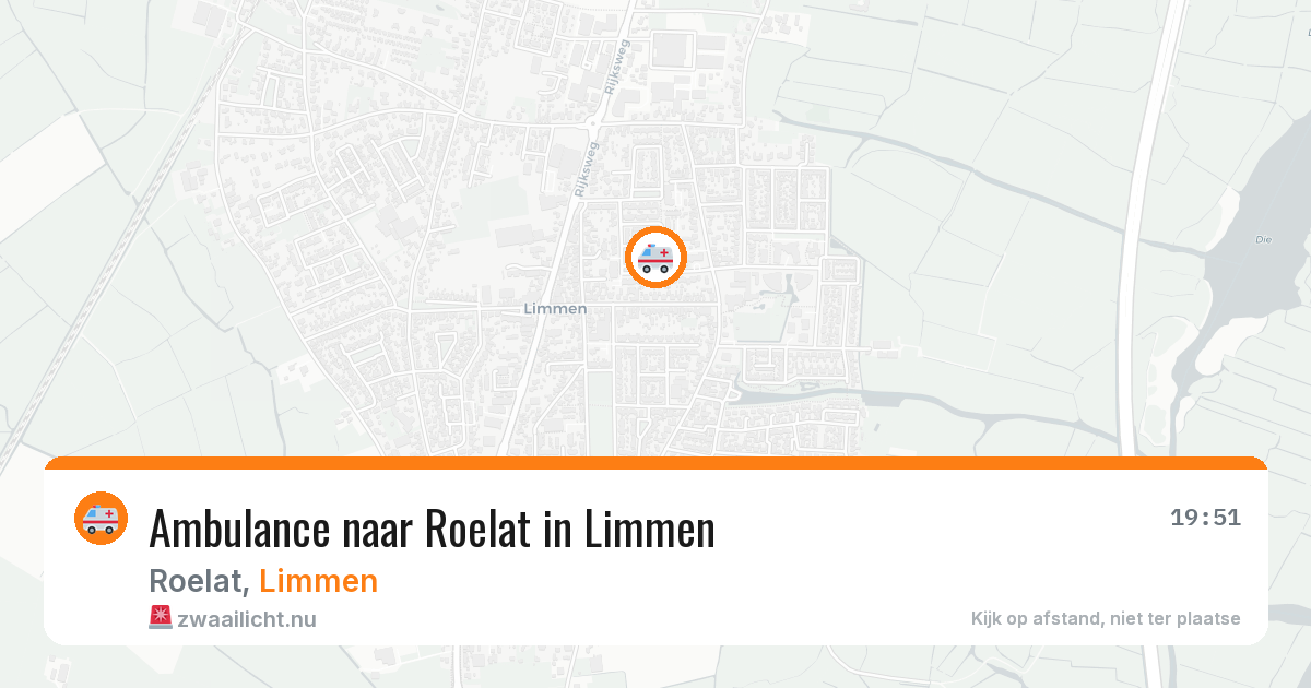 Ambulance naar Roelat in Limmen — 21 jul 2026
