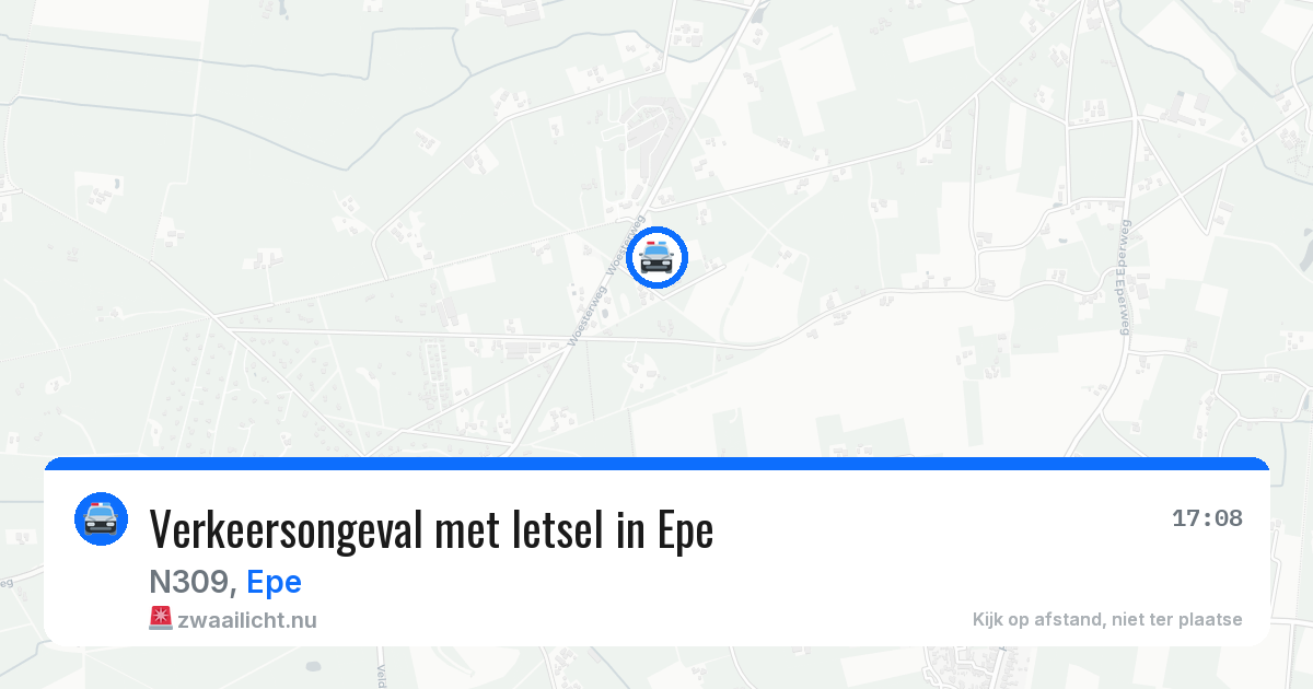 Verkeersongeval met letsel in Epe — 4 jun 2026