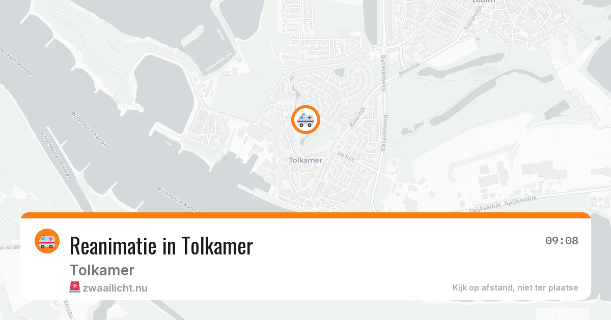 Reanimatie in Tolkamer — 11 jul 2026