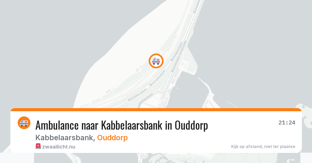 Ambulance naar Kabbelaarsbank in Ouddorp — 10 jul 2026