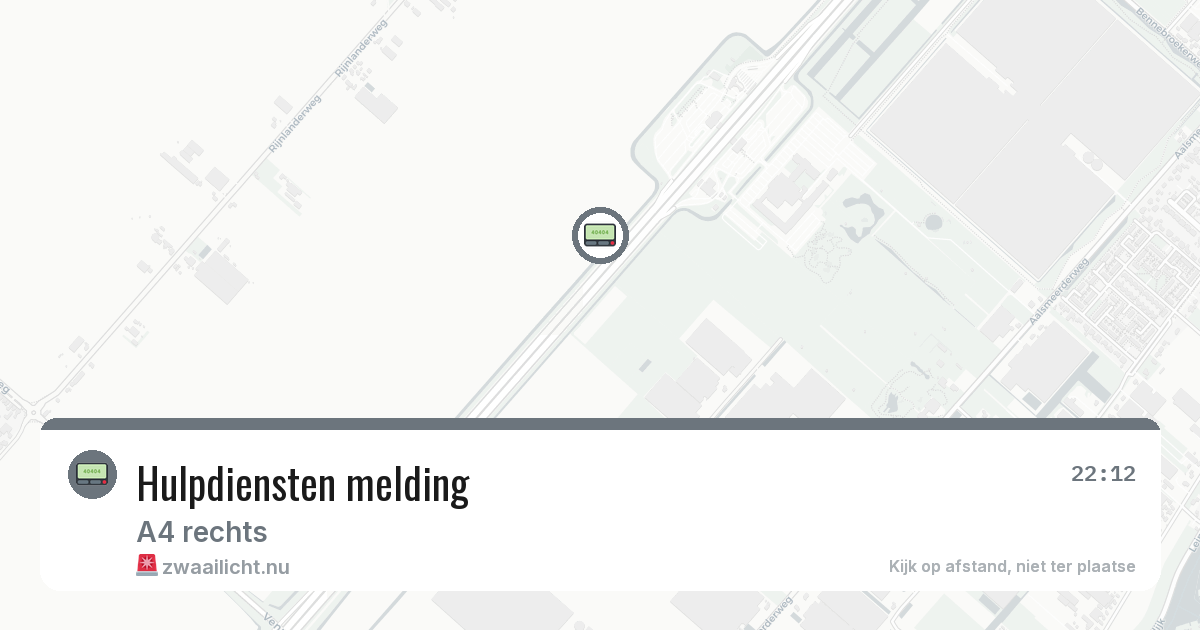 Hulpdiensten melding — 2 feb 2026