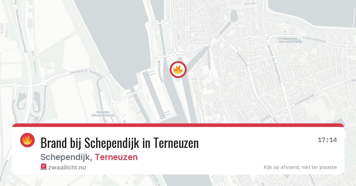 Brand bij Schependijk in Terneuzen — 19 jul 2026