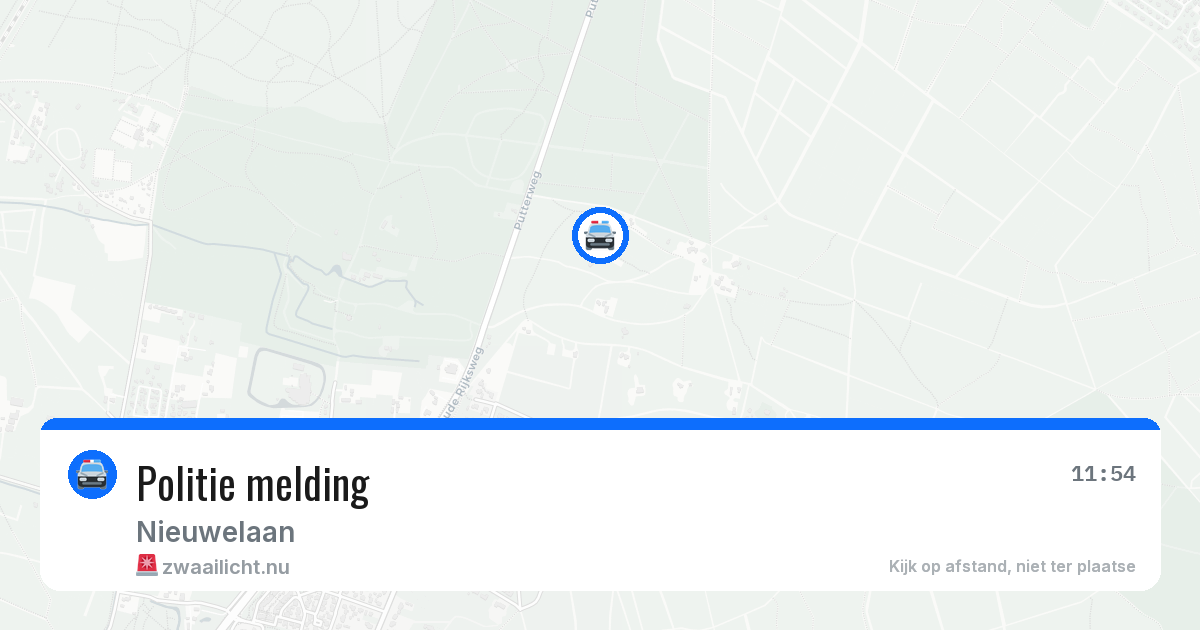 Politie melding — 24 jan 2026