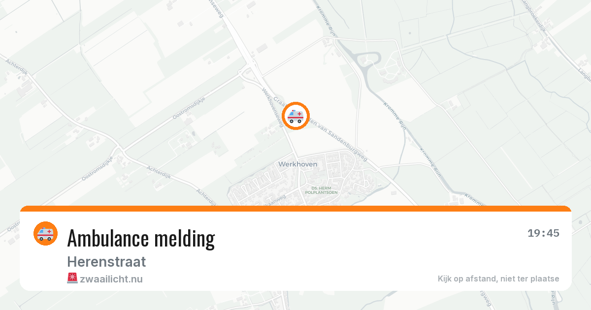 Ambulance melding — 6 jun 2026