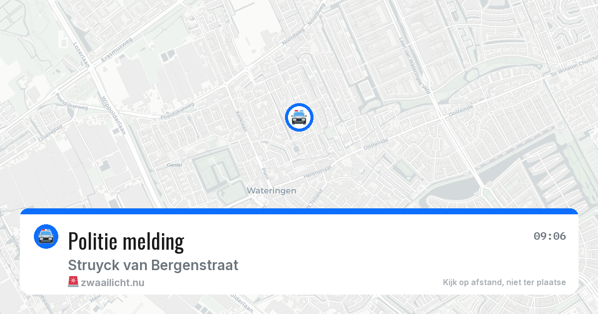 Politie melding — 14 mei 2026