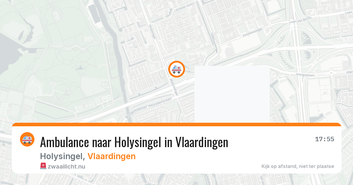Ambulance naar Holysingel in Vlaardingen — 22 jul 2026
