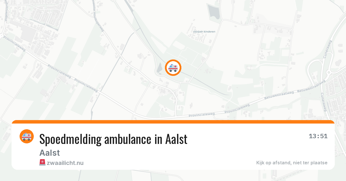 Spoedmelding ambulance in Aalst — 10 feb 2026