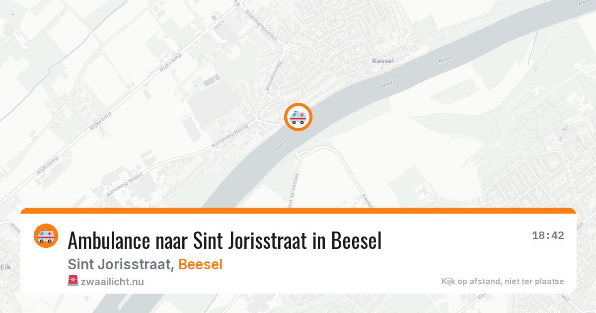 Ambulance naar Sint Jorisstraat in Beesel — 15 jun 2026