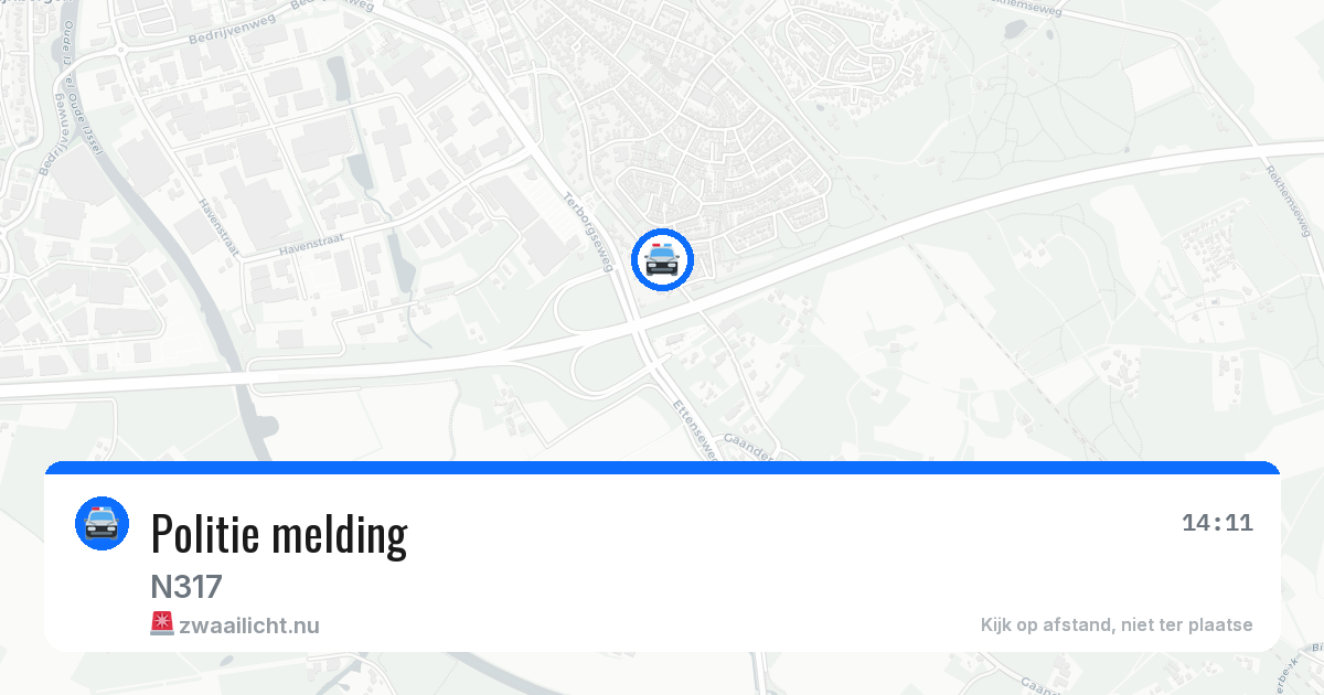 Politie melding — 19 apr 2026