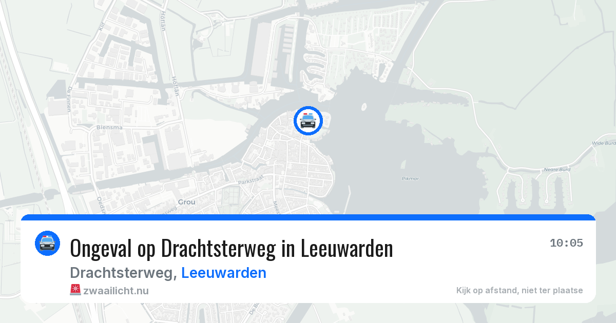Ongeval op Drachtsterweg in Leeuwarden — 27 jan 2026