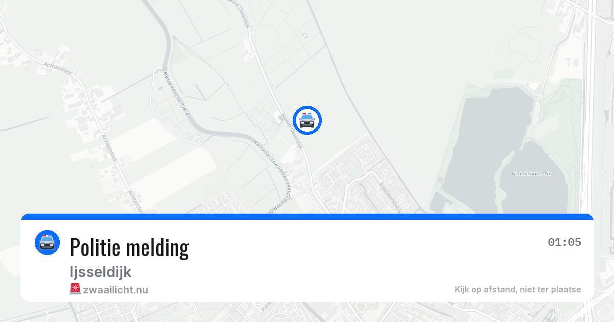 Politie melding — 10 apr 2026