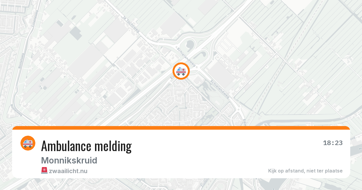 Ambulance melding — 15 jul 2026