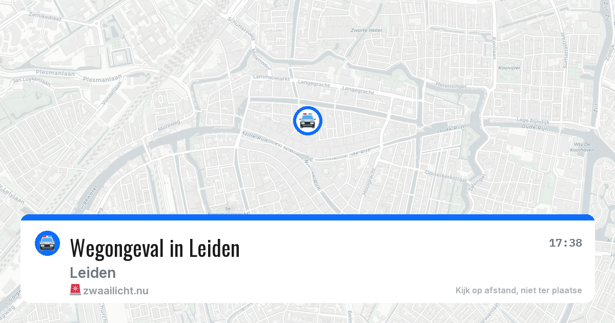 Wegongeval in Leiden — 5 jun 2026