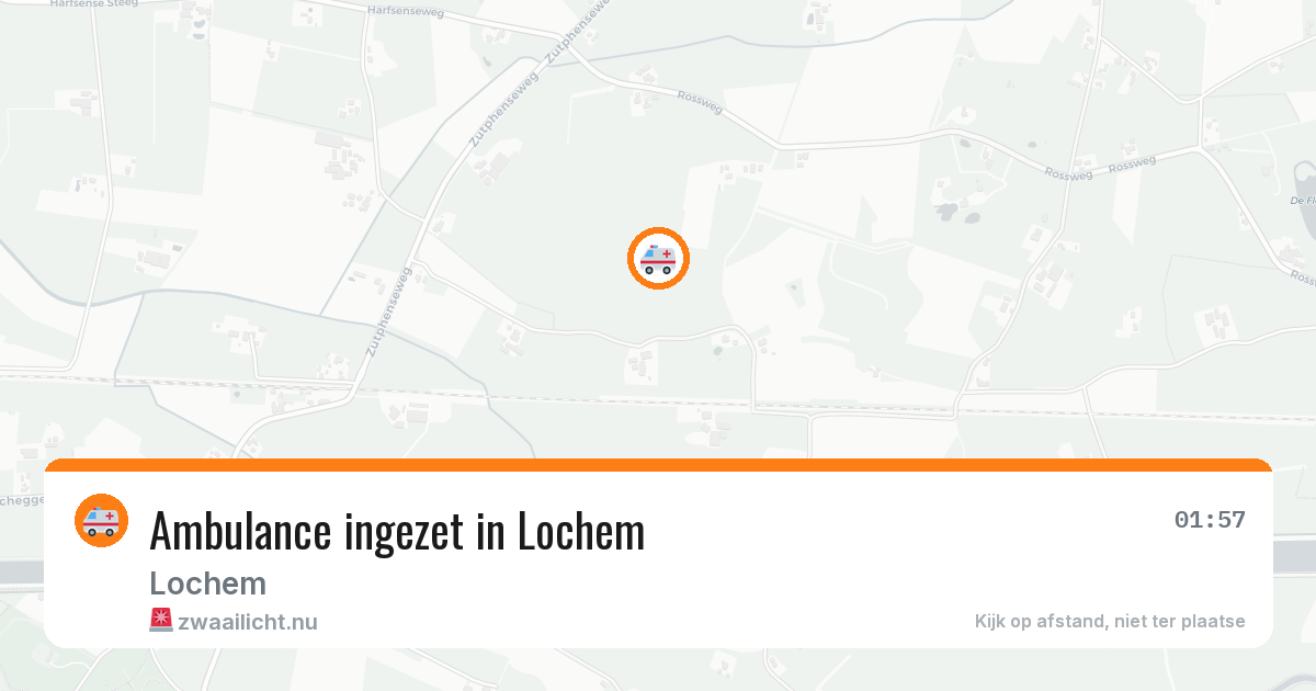 Ambulance ingezet in Lochem — 25 jul 2026