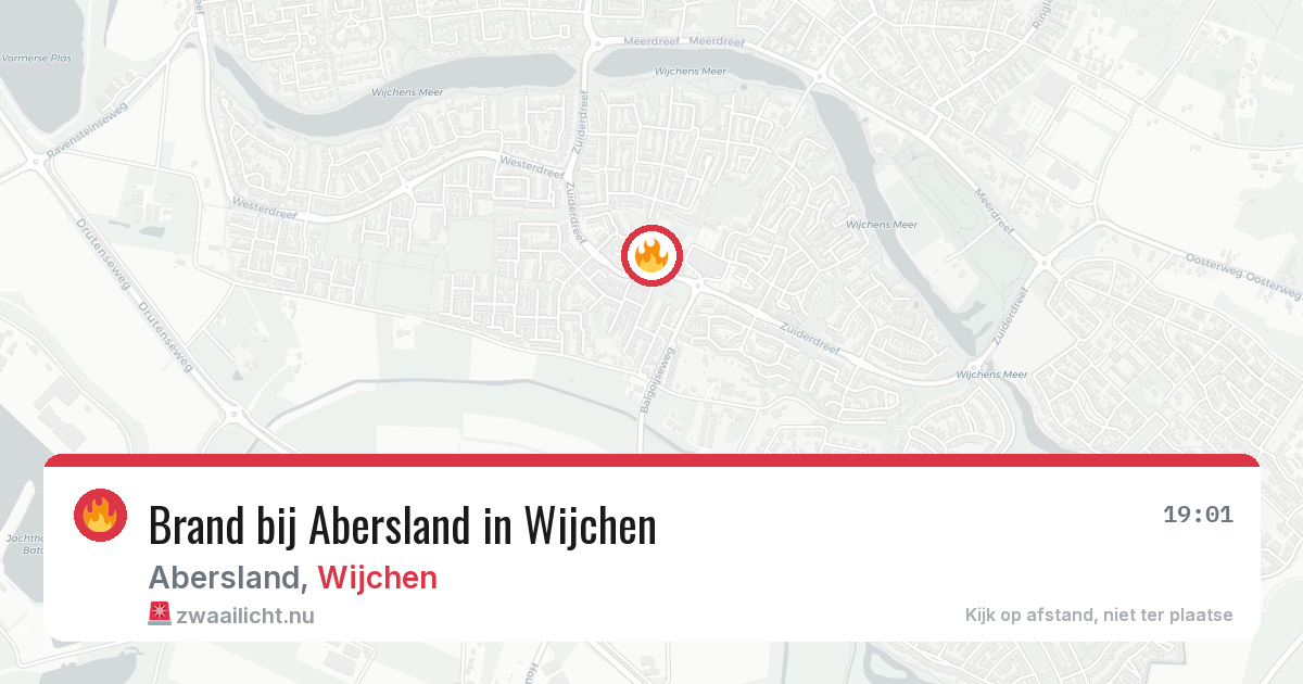Brand bij Abersland in Wijchen — 29 mei 2026