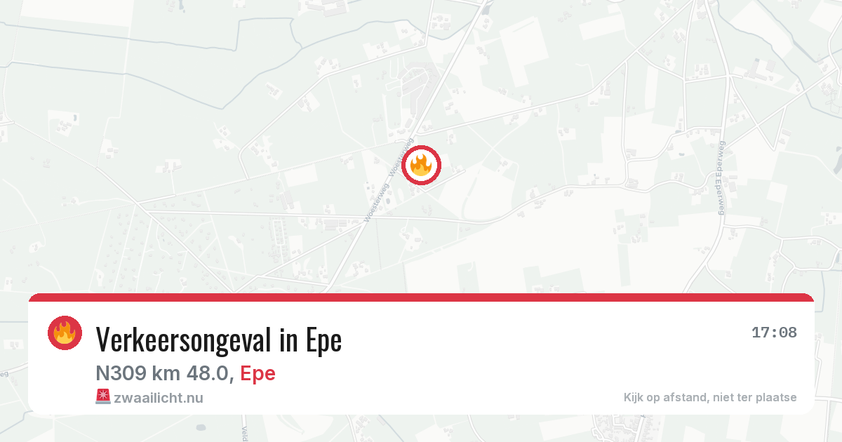 Verkeersongeval in Epe — 4 jun 2026