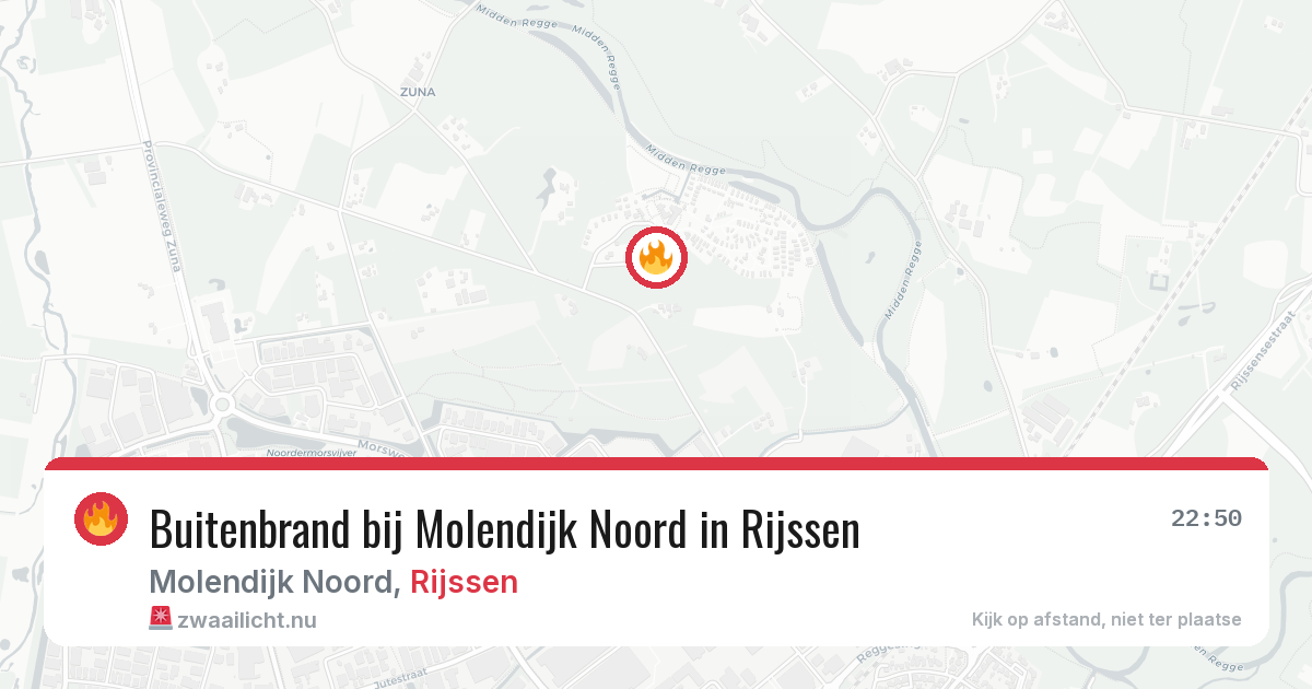 Buitenbrand bij Molendijk Noord in Rijssen — 19 jul 2026