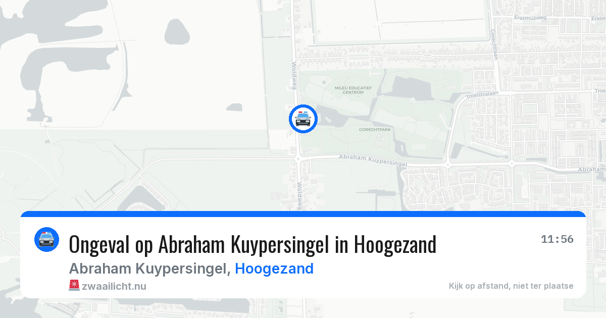 Ongeval op Abraham Kuypersingel in Hoogezand — 15 jul 2026
