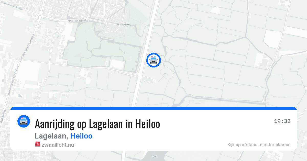 Aanrijding op Lagelaan in Heiloo — 11 jul 2026