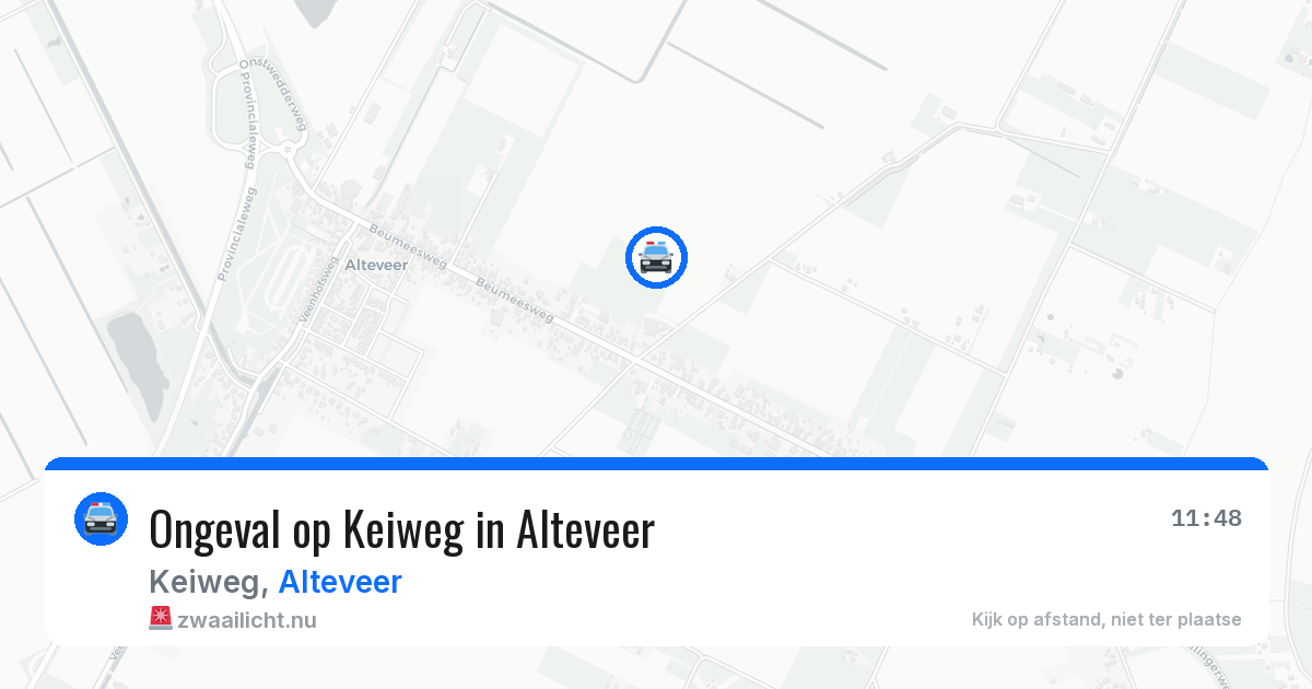 Ongeval op Keiweg in Alteveer — 23 jan 2026