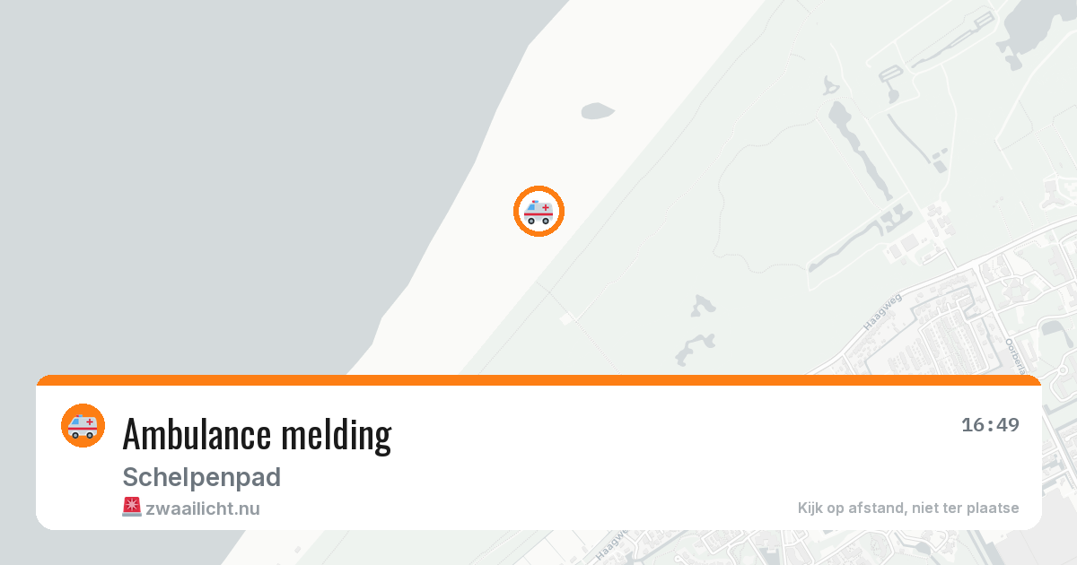 Ambulance melding — 14 jul 2026