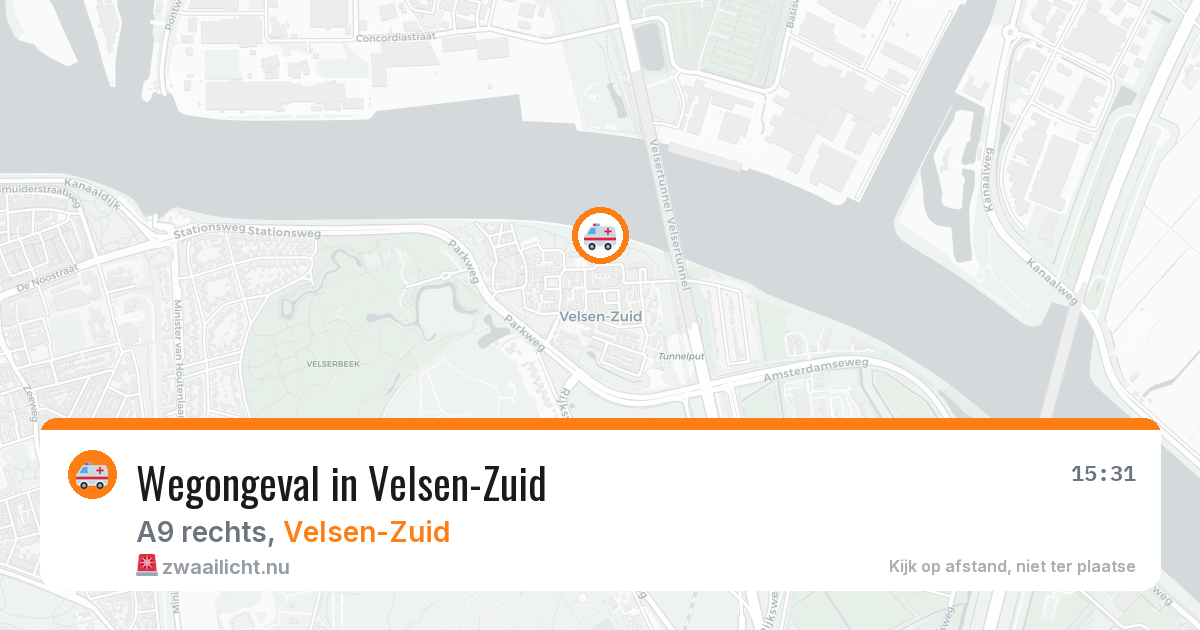 Wegongeval in Velsen-Zuid — 17 jul 2026