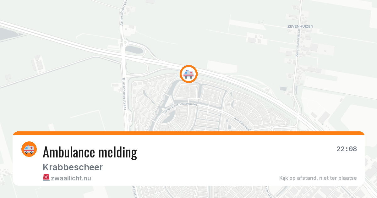 Ambulance melding — 18 jul 2026
