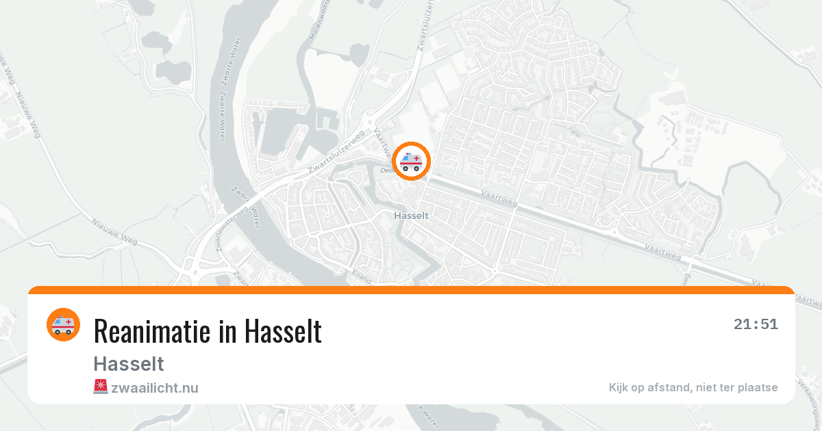 Reanimatie in Hasselt — 23 jul 2026