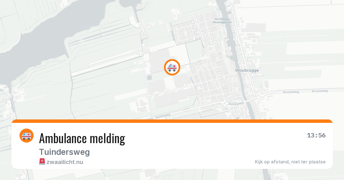 Ambulance melding — 17 mei 2026