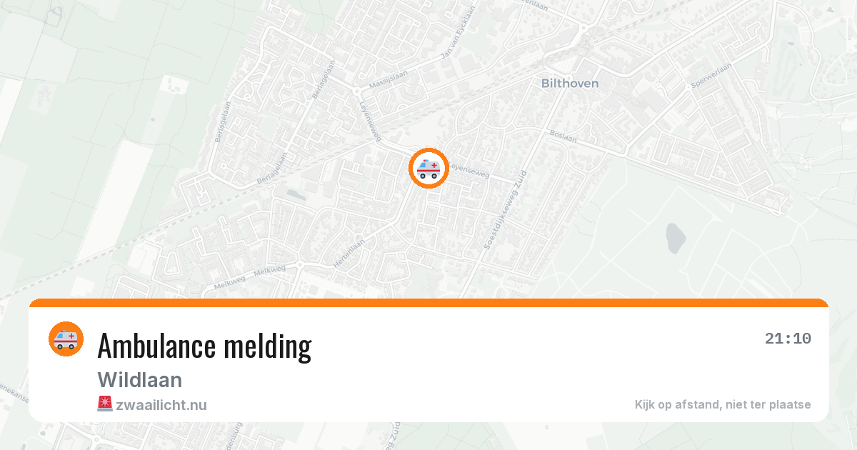 Ambulance melding — 27 jan 2026