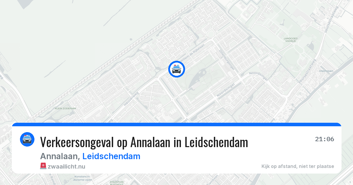 Verkeersongeval op Annalaan in Leidschendam — 4 jun 2026