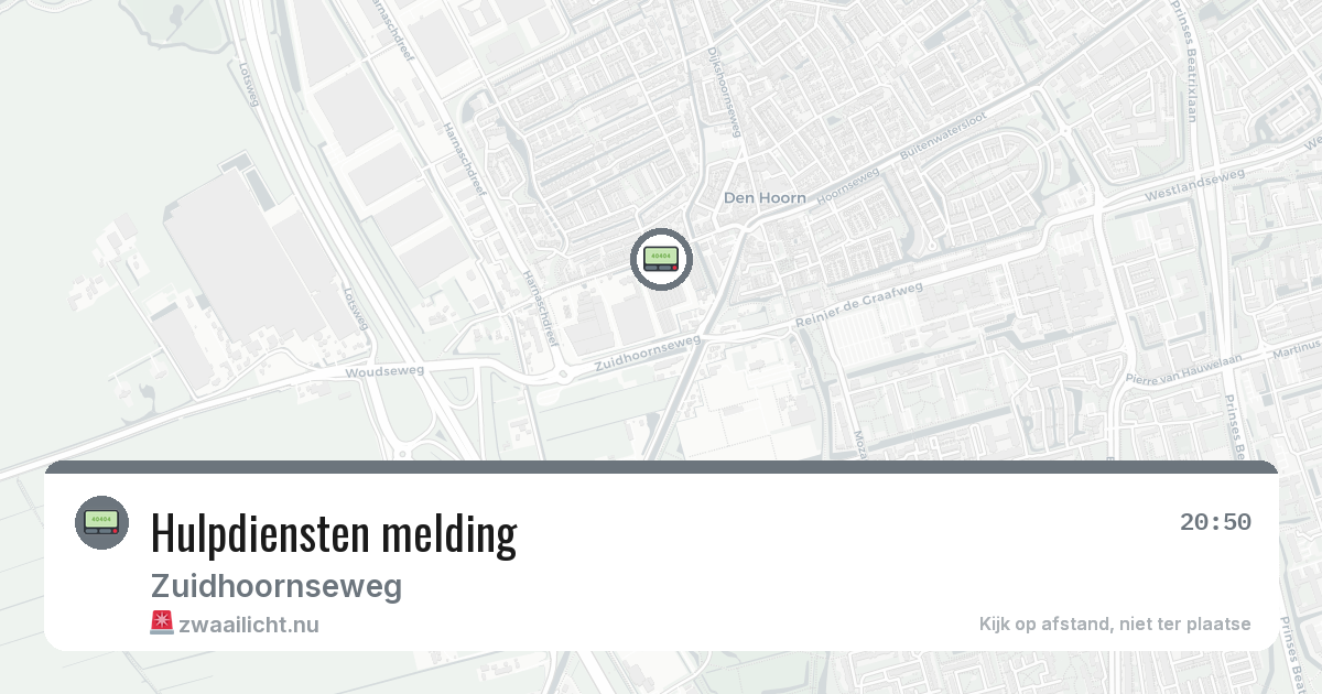 Hulpdiensten melding — 11 feb 2026