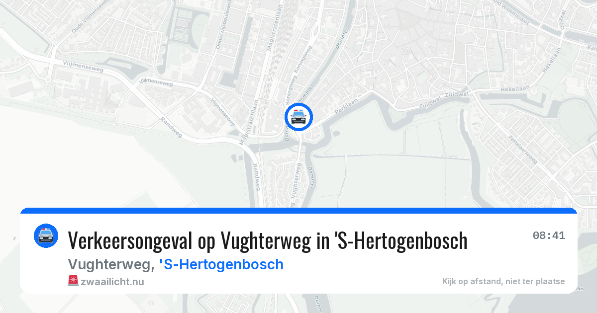 Verkeersongeval op Vughterweg in 'S-Hertogenbosch — 2 jun 2026