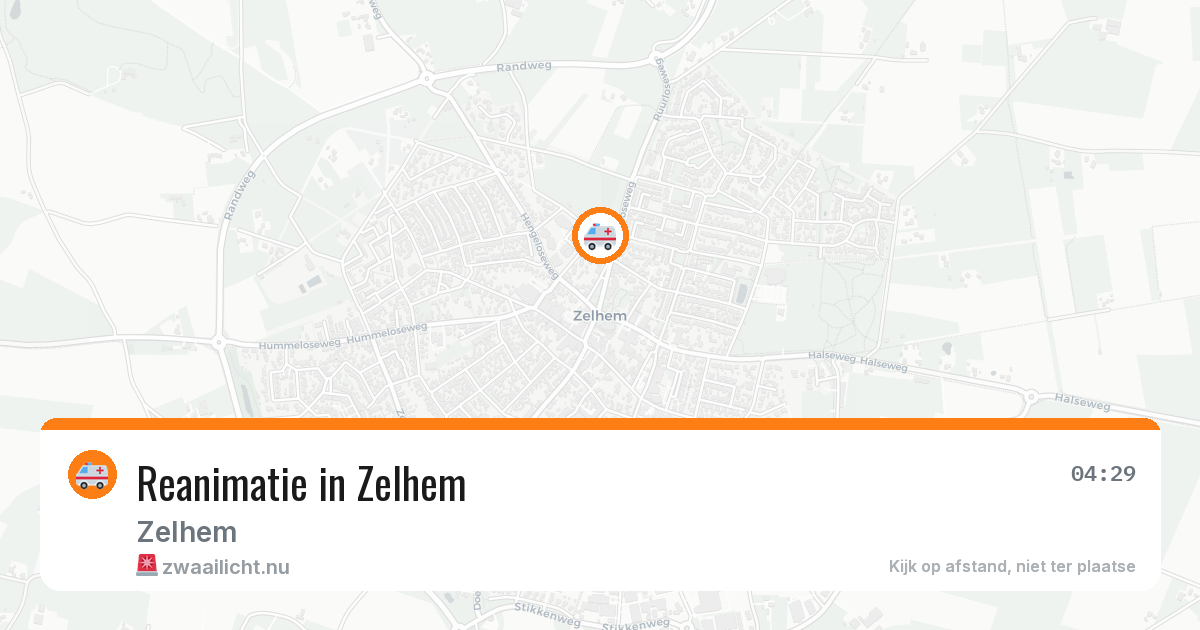 Reanimatie in Zelhem — 12 jul 2026