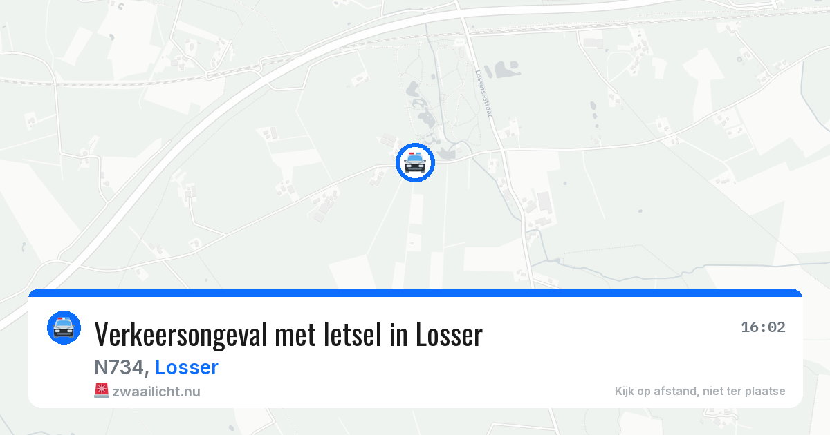 Verkeersongeval met letsel in Losser — 28 mrt 2026