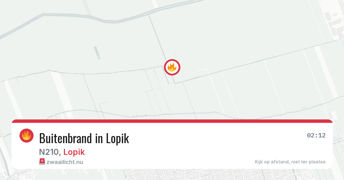 Buitenbrand in Lopik — 17 mrt 2026