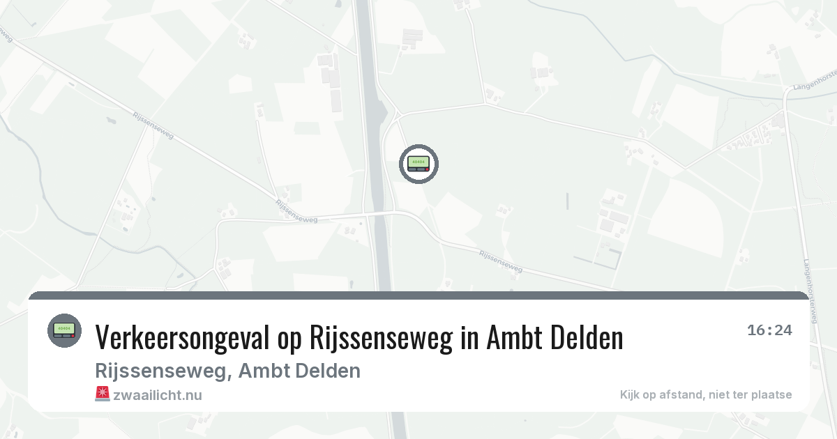 Verkeersongeval op Rijssenseweg in Ambt Delden — 12 jul 2026