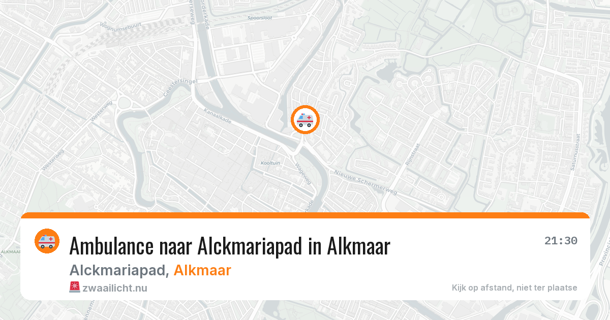 Ambulance naar Alckmariapad in Alkmaar — 4 jun 2026