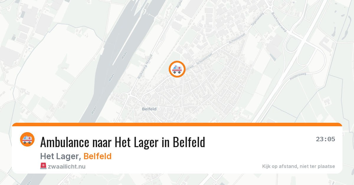 Ambulance naar Het Lager in Belfeld — 14 jul 2026