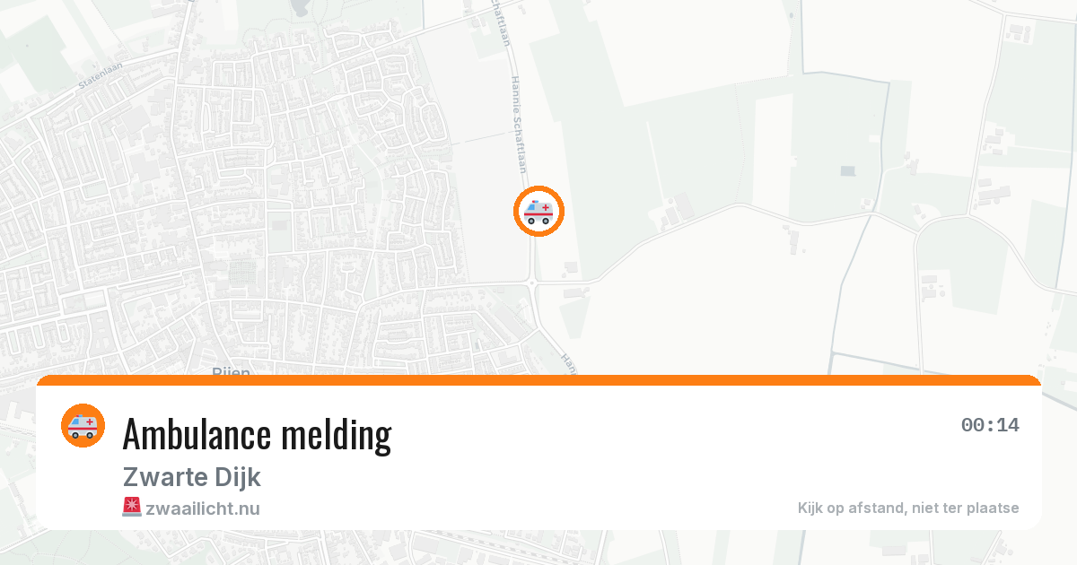 Ambulance melding — 21 jul 2026