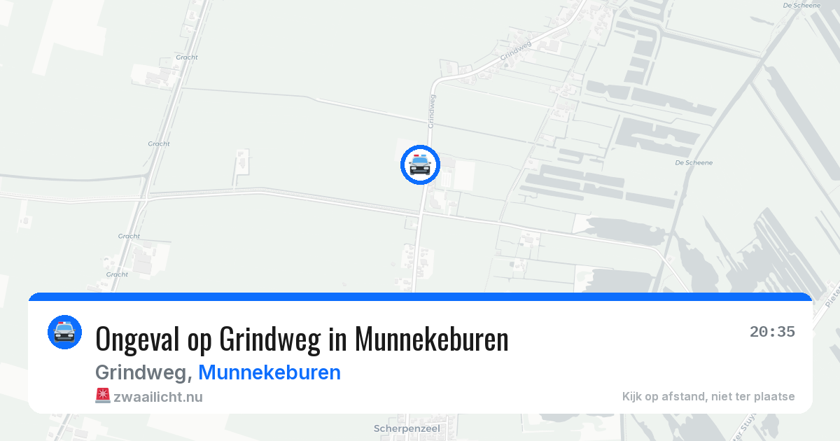 Ongeval op Grindweg in Munnekeburen — 13 jun 2026