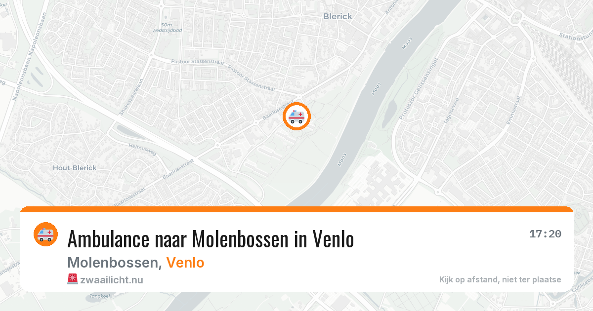 Ambulance naar Molenbossen in Venlo — 27 mei 2026
