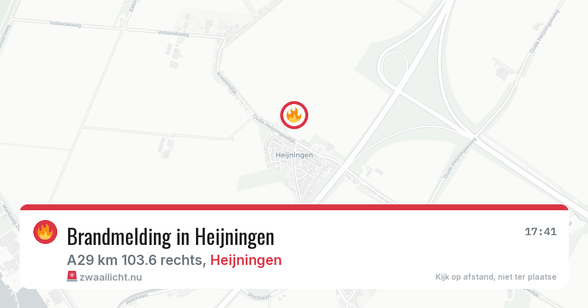 Brandmelding in Heijningen — 3 jun 2026