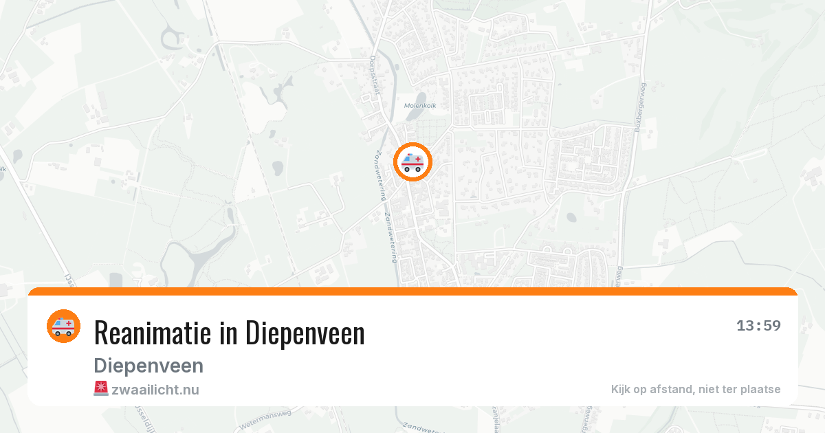 Reanimatie in Diepenveen — 28 mei 2026