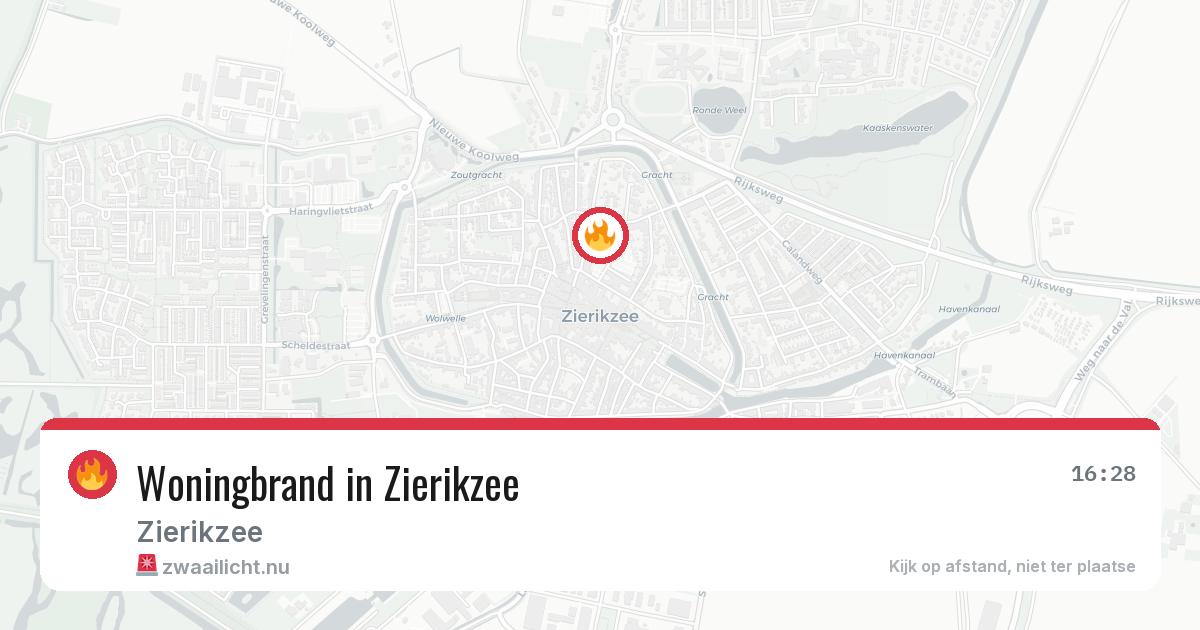 Woningbrand in Zierikzee — 4 mei 2026