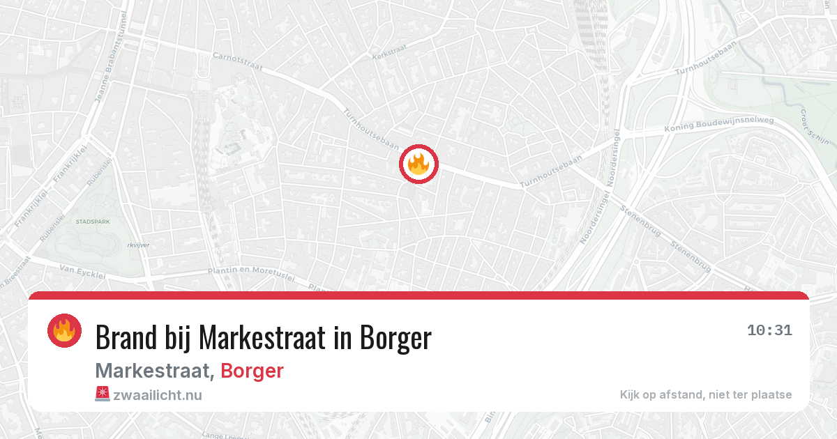 Brand bij Markestraat in Borger — 16 mrt 2026