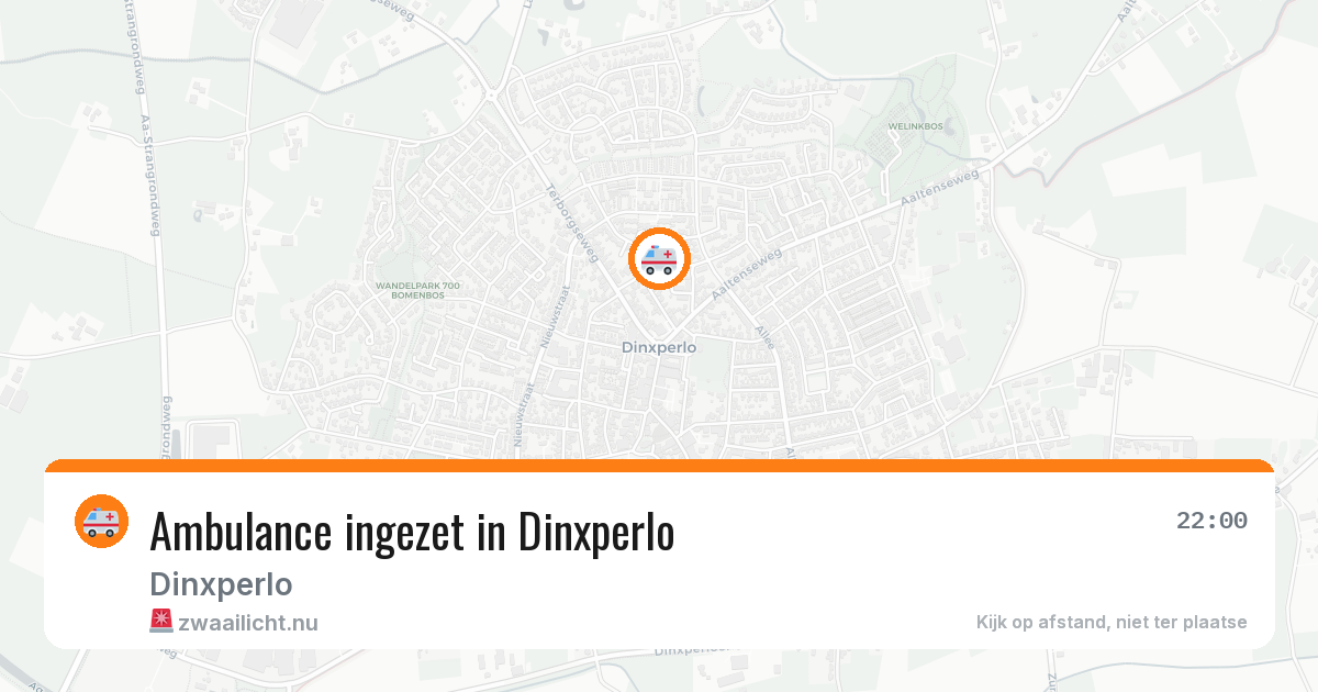 Ambulance ingezet in Dinxperlo — 3 jul 2026